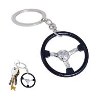 Porte-clés Volant - Décoration De Sac à dos, Porte-clés Décoratif Au Volant | Porte-clés Volant En Alliage De Zinc Simulation Créative Porte-clés Volant n Forme De Volant, C, Fare riferimento