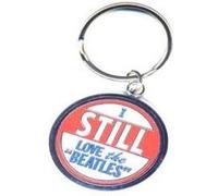 Porte-clés Woodbrass Club PORTE-CLES BEATLES MOTIF: I STILL LOVE THE BEATLES - 3,8 CM G