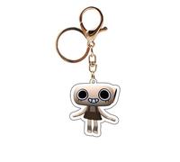 Porte Clés World for Dandys Jeu d'horreur Figurine Dandys Keychain Pendentifs Acrylique Porte Clef Mode Sac Decor (Multicolore-5)