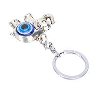 Porte-clés Yeux Bleus, Porte-clés œil du Diable, Porte-clés Yeux Bleus, éléphant, Style Turc, Pendentif en Alliage coloré pour Sac pour Femme, Intérieur de Voiture
