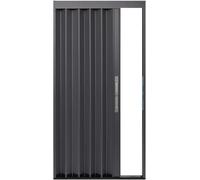Porte Coerti Porte Coerti en Alliage D’Aluminium avec Quincaillerie De Montage, Portes Moustiquaires Verrouillables, 24 26 28 30 32 34 36 38 40 42 46 48 50 52 56, Wxh, 64x80in(166x203cm)