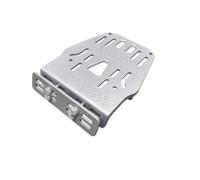 Porte-Colis Arrière avec Coussin Dos Support Chargement à Surface Ventilée en Aluminium upports Latéraux Adapté aux Déplacements Domestiques et aux, Blanc