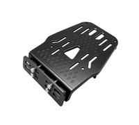 Porte-Colis Arrière avec Coussin Dos Support Chargement à Surface Ventilée en Aluminium upports Latéraux Adapté aux Déplacements Domestiques et aux, Noir