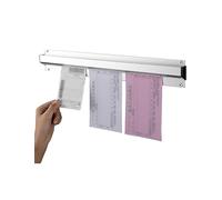 Porte-commandes pour restaurant, Restaurant, languette en aluminium et support de reçu for maintenir fermement les commandes, les languettes ou le papier(120x6cm)