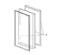 Porte Complete Ref Avec Joint Pour Refrigerateur - 67894