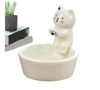 Porte-cône D'encens - Plateau Design Chat, Brûleurs De Bâtons Élégants, Accessoire De Bougie Décoratif | Créatifs, Design Moderne, Décorations De Maison pour La Méditation, Le Yoga, L