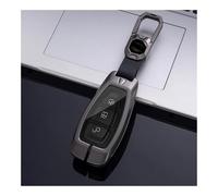Porte-Coque de clé Coque Protection pour Clé Télécommande Voiture pour Ford pour Focus 3 4 St pour Mondeo MK3 MK4 pour Fusion pour Kuga pour Ecosport Coque de clé(Zwart)
