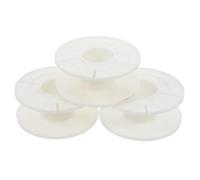 Porte-cordon Grand Enrouleur de Câble Blanc en Plastique, Lot de 3