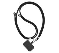 Porte-cordon - Support réglable | Sangle tour de cou multifonction avec boucle amovible pour transporter votre smartphone, cordon universel pour Android, voyage en plein air, Noir , Refer to