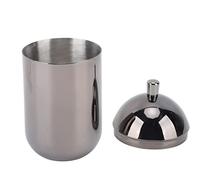 Porte-coton-tige, Porte-coton-tige de Luxe en Acier Inoxydable 304, Anti-poussière, , Antirouille pour la Maison