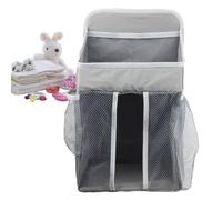 Porte-couche, organisateur de sac à couches, organisateur de berceau, organisateur de couches de berceau avec sangles, sac de rangement de couches sous le lit, grand organisateur de couches pour berce