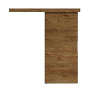 Porte coulissante complète 95 x 205 cm | Porte coulissante au design moderne et couvercle plat | Système de porte coulissante pour un aménagement peu encombrant dans le salon, la cuisine ou le bureau