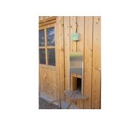 Porte coulissante de poulailler 43 40 cm 436732