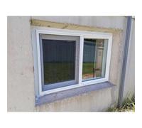 Porte coulissante horizontale de remplacement pour poulailler de salle de bain - Convient aux largeurs de 14 à 40 po et aux hauteurs de 14 à 24 po, facile à installer, parfaite pour les petits espaces
