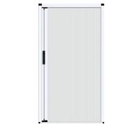 Porte coulissante intérieure pliante avec cadre en aluminium et tissu cellulaire, solution gain de place rétractable pour cuisine, toilettes, garde-manger