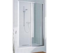 Porte coulissante Kermi IBIZA 2000 ST2 12017, I2ST2120171AK, Couleur: Verre véritable argenté brillant mat transparent