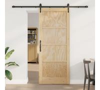 Porte coulissante ORKDAL Bois de pin massif Moderne salon gain place vidaXL vida