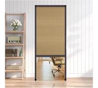 Porte coulissante pliable réglable - Fonctionnement par le haut et le bas - Étanche - Installation facile pour salle de bain et cuisine - Sans perçage