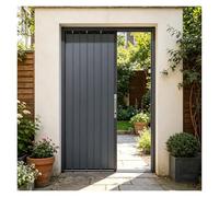 Porte coulissante Portail Pliant Verrouillable pour Cour, Porte Accordéon Étanche en Alliage D'aluminium pour Terrasses/couloirs, Portes de Séparation Intérieures/Extérieures(60x180cm (23.6x70.9in))
