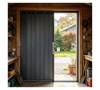 Porte coulissante Porte Accordéon Verrouillable pour Atelier d'Outillage, Portes Pliantes en Alliage d'Aluminium Personnalisables pour Petits Espaces, Porte Coulissante