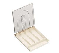 Porte-coupeurs pliables - Boîte d'organisateurs de couvercle, boîte d'organisateur de couvercle | Insert en plastique pliable SCLULTAINS Sujets, espace - Système de stockage d'infiltration de l'espace