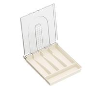 Porte-coupeurs pliables - Boîte d'organisateurs de couvercle, boîte d'organisateur de couvercle | Insert en plastique pliable SCLULTAINS Sujets, espace - Système de stockage d'infiltration de l'espace