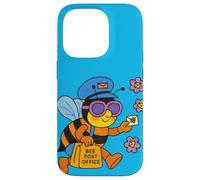 Porte-courrier Abeille livrant de minuscules Lettres de Fleurs Coque pour iPhone 14 Pro