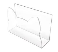 Porte-courrier en Acrylique pour Table, Porte-Lettres de Bureau, trieur de Documents de comptoir, Porte-brochure Transparent, Porte-enveloppes en Forme de Chat pour la Maison, l'école