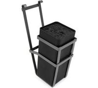Porte-couteaux en titane, en acier et en plastique - gris anthracite EMUCA