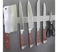 Porte-couteau Magnétique, Bande for Couteaux En Acier Inoxydable, Plaque Aimantée Murale, Aucun Perçage Nécessaire, Aimant Super Puissant, Adapté À Tous Les(50cm)