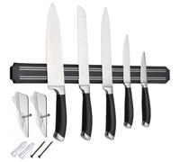 Porte Couteaux Aimanté,38 cm Aimant Couteau Mural,Barre Aimantée Porte Couteaux,Aimant Couteau Mural pour Les Couteaux, Les Ustensiles et Les Outils