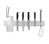 Porte-Couteaux Aimanté 40cm en Acier Inoxydable Porte Couteau Aimanté Mural | Barre Aimantée pour Couteaux Support Couteaux Magnétique Sans Encombrement Aimant Extra Puissant pour Cuisine Ustensiles