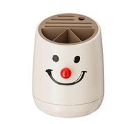 Porte-couteaux de cuisine, support rotatif à 360° pour blocs de lames, organiseur compact à 360° avec design mignon pour rangement dans la maison et la cuisine familiale