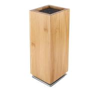 Porte-couteaux magnétique - Bloc de cuisine en bois - Organiseur de cuisine - Support magnétique double face rotatif à 360° pour la maison, le restaurant, le bar, le camion de nourriture, les outils