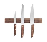 Porte Couteaux Multifonction Support Mural Magnétique De Bande Bloc Couteau En Bois Puissant Pour Des Outils Cuisine Couteaux Métal Stable Cuisine