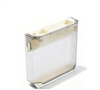 Porte-couteaux, porte-couteaux pour mur, porte-couteaux mural, boîte d'installation en plastique réutilisable ultra fine, support de rangement pour cuisine, 8,9 x 2,2 x 8,3 pouces