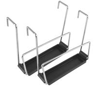 Porte-couvercle de la mijoteuse, porte-couvercle de la mijoteuse sans main avec évier en silicone, porte-couvercle en acier inoxydable pendant la cuisson, porte-couvercle avec crochet