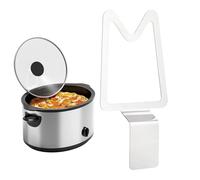 Porte-Couvercle pour Mijoteuse,Accessoire de Cuisine en Acier Inoxydable Résistant à la Chaleur - Range-Couvercles pour Marmite et Cocotte - pour Appartement Dortoir Ferme Restaurant Commercial Campin