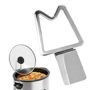 Porte-Couvercle pour Mijoteuse,Accessoires De Cuisine En Acier Inoxydable | Support Couvercle Casserole Métal - Pour Femmes Amateurs De Cuisine Professionnels Occupés Préparation De Repas Et