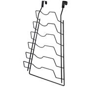 Porte-couvercles Radka - Organisateur de cuisine - 27,5 x 9,5 x 46,5 cm - Noir