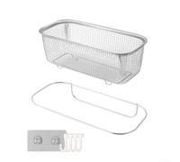 Porte-couverts à drainage efficace en acier inoxydable pour organiser les outils et accessoires de cuisine (L)
