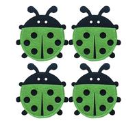 Porte-couverts en feutre, porte-couverts pour ustensiles | Sacs de protection argentés réutilisables | Pochette de présentation portable pour cuillères, fourchettes et ustensiles, vert, Voir