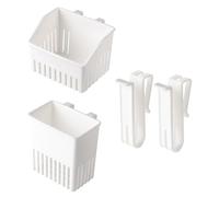 Porte-couverts - panier d'argenterie | Panier de séchage d'ustensiles de cuisine | Rack de séchage à la cuillère | Draveur de couverts suspendus | Rack de paniers | Saigetre Habet Vérification de la f