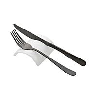 Porte-Couverts Tronc Blanc Céramique 9,5x8,4 Cm - Table Restaurant
