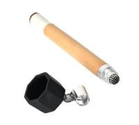 Porte-craie de billard 2 en 1 - Boîte à craie de poche pour bâton de piscine, portable, antidérapant, accessoire de billard