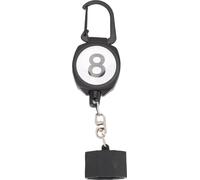 Porte-craie de billard Abs Piscine portable avec boucle de câble escamotable pour accessoires octogonaux