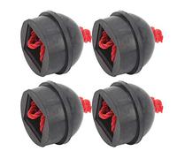 Porte-Craie de Billard en Caoutchouc de Poche avec Accessoire de Cordon, Coupe Fine pour Craie de Billard, Garde la Craie de Queue en Place, Utilisation Pratique pour Les (Black)