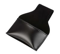 Porte-Craie de billard Portable Snooker Billard Sac de Craie PU Pouch Sac Accessoire Noir