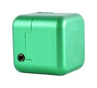 Porte-craie magnétique en alliage d'aluminium pour piscine et snooker, dispose d'une adsorption rapide et d'un clip de ceinture pour un transport facile (vert)