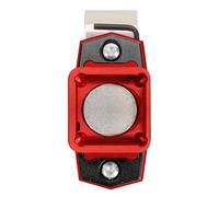 Porte-craie magnétique - Porte-craie magnétique - Support de queue de billard en aluminium avec clip de ceinture pour accessoires de sport - Outil antirouille pour queues de sport de table